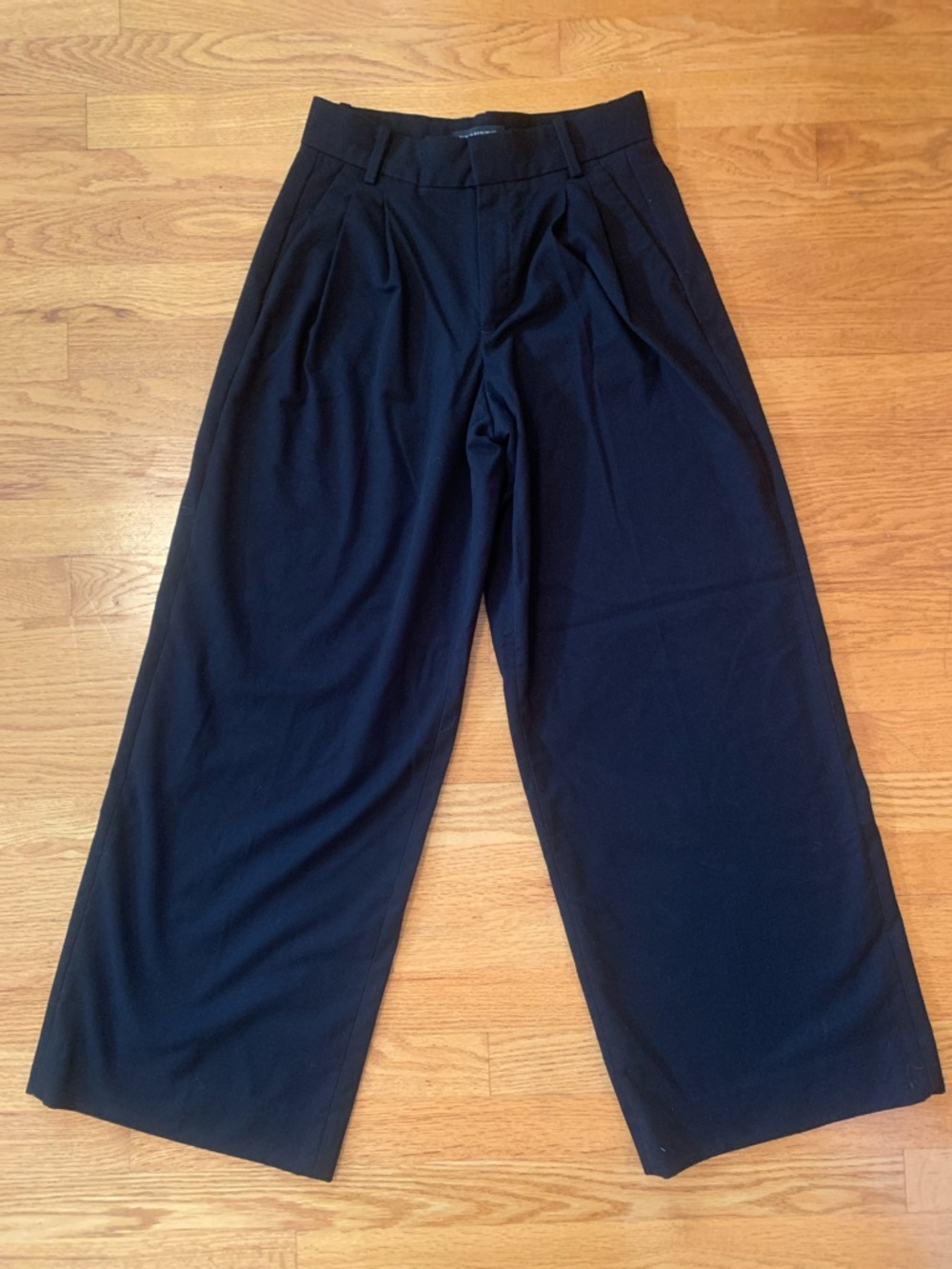 Banana Republic Black Wide-Leg Women's Trousers